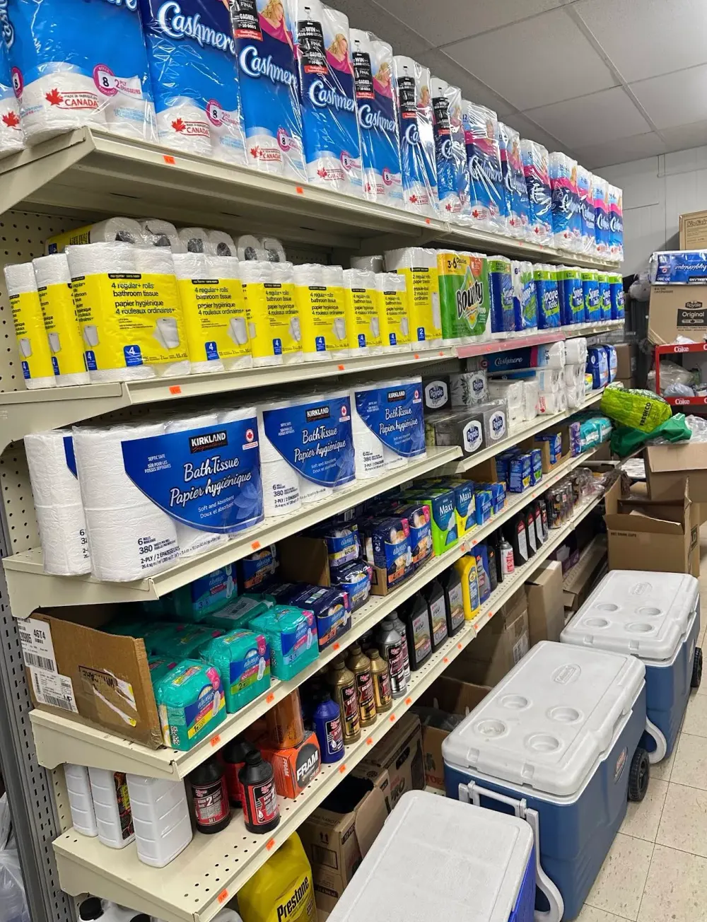 Toilet Paper & Paper Towels
